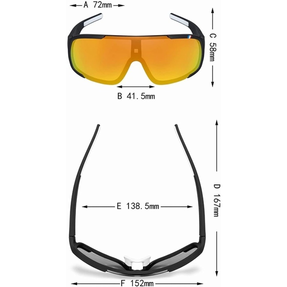 Sleek Women Sunglasses Sport Visor Sunglasses Outdoor Performance Eyewear 2026 - Picture 10 of 10
